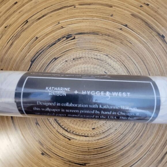 Hygge & West Wallpaper Sticker  982001 White 1 Double Roll 27" by 30' Conservato - Picture 6 of 6